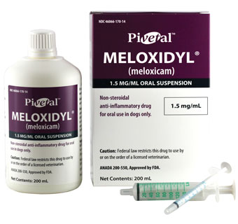 PIVETAL® MELOXIDYL® (MELOXICAM) ORAL SUSPENSION 1.5 MG/ML 200 ML 1/PKG (RX)