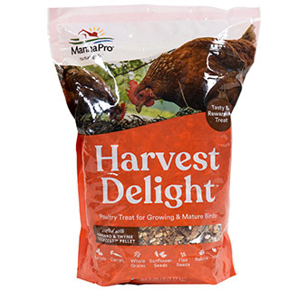 HARVEST DELIGHT™ POULTRY TREAT 14% PROTEIN 10% FAT 2.5 LB