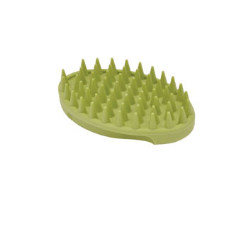 SAFARI® SOFT TIP DOG CURRY BRUSH STAINLESS STEEL