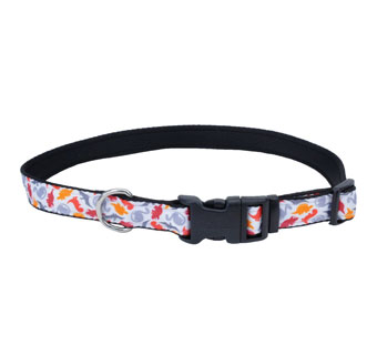 STYLES 06428 AUTHORIZED DEALER DOG COLLAR 8 - 12 IN X 5/8 IN DINOSAURS