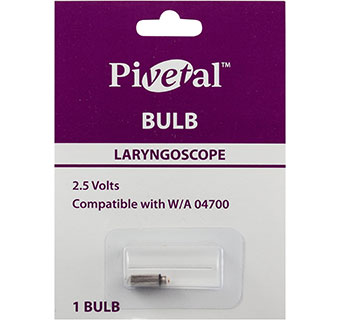  PIVETAL® REPLACEMENT LARYNGOSCOPE BULB COMPATIBLE WITH W/A 04700 1/PKG