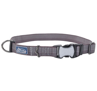 K9 EXPLORER® 36933 ADJ BRTS REFLECTIVE COLLAR 18 - 26 IN X 1 IN MOUNTAIN
