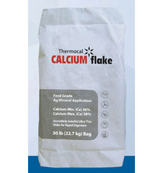 THERMOCAL CALCIUM FLAKE BAG 50 LB