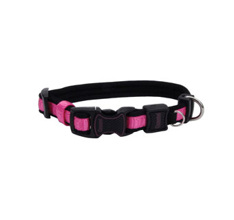 INSPIRE 15425 ADJUSTABLE DOG COLLAR 10 - 14 IN X 5/8 IN PINK
