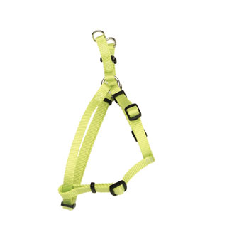 COMFORT WRAP® 06945 ADJUSTABLE DOG HARNESS NYLON L 1 IN LIME GREEN