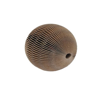TURBO® CORRUGATED CAT TOY BALL 3 IN