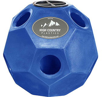 HAY PLAY HORSE FEEDER BALL BLUE 1/PKG