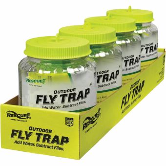 SINGLE FACING SHELF PACK DISPOSABLE FLY TRAP 4/PKG