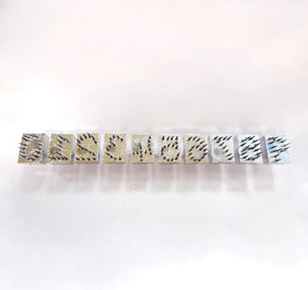 KP228 4 OVER 4 SHOULDER TATTOOER CHARACTER SET MTL 0-9