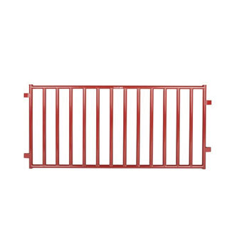 VERTICAL BAR PANEL 72 IN RED