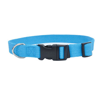 NEW EARTH® 14601 ADJUSTABLE COLLAR SOY FIBER 12 - 18 IN X 3/4 IN SLATE