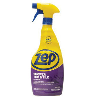 ZEP® SHOWER TUB AND TILE CLEANER 1 QT 1/PKG