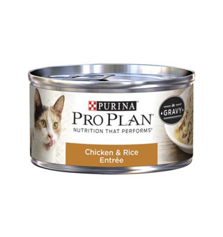 PURINA® PRO PLAN® CAT FOOD CHICKEN/RICE 3 OZ 24/PKG