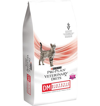 PURINA® PRO PLAN® VETERINARY DIETS® DM FELINE FORMULA 51% PROTEIN 10 LB