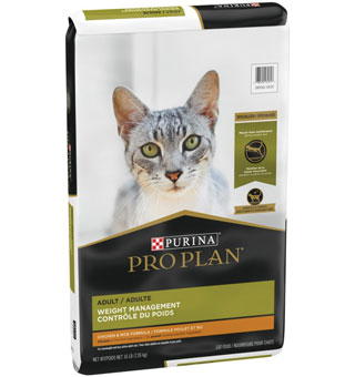 PURINA® PRO PLAN® WEIGHT MANAGEMENT CAT FOOD 47% PROTEIN 16 LB