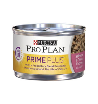 PURINA® PRO PLAN® PRIME PLUS CAT FOOD 10% PROTEIN 3 OZ 24/PKG