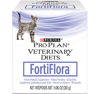 PURINA® PRO PLAN® VETERINARY DIETS FELINE FORTIFLORA™ 30 SACHETS/BOX 6/PKG