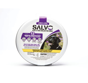 SALVO™ FLEA AND TICK COLLAR SOLID L 2/TIN