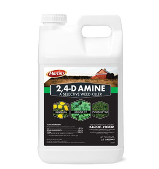 2,4-D AMINE SELECTIVE WEED KILLER BOTTLE 2.5 GAL