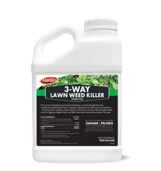 3-WAY LAWN WEED KILLER CLEAR AMBER 1 GAL