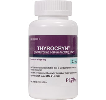 THYROCRYN™ (LEVOTHYROXINE SODIUM TABLETS) USP 0.3 MG 1000/BOTTLE (RX)