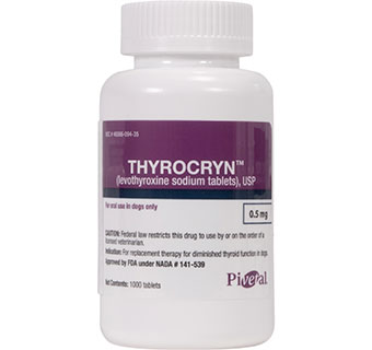 THYROCRYN™ (LEVOTHYROXINE SODIUM TABLETS) USP 0.5 MG 1000/BOTTLE (RX)