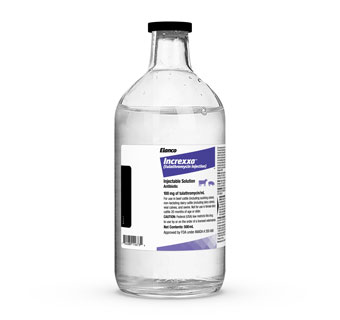 INCREXXA™(TULATHROMYCIN INJECTION) INJECTABLE SOLUTION 500 ML 1/PKG (RX)