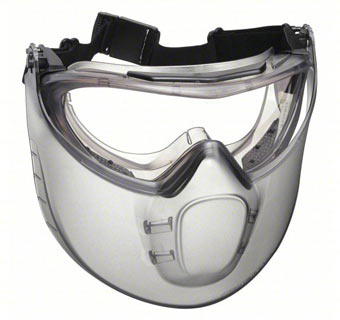 CONDOR SAFETY GOGGLES AND FACESHIELD CLEAR 1/PKG