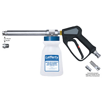 MODEL 20 SS COMPACT AIRLESS FOAMER KIT W/TRIGGER GUN (INCLUDES MULTIPLE ITEMS)