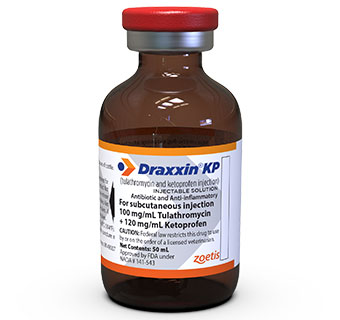DRAXXIN® KP (tulathromycin and ketoprofen injection) 100 MG/ML 50 ML (RX)