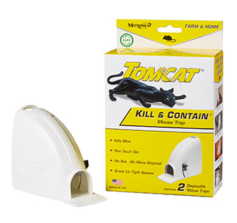 TOMCAT® KILL & CONTAIN MOUSE TRAP 2/PKG