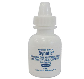 SYNOTIC® OTIC SOLUTION 8 ML 12/PKG (RX)