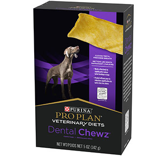 PURINA® PRO PLAN® VETERINARY DIETS DENTAL CHEWZ DOG TREATS 5 OZ 6/PKG