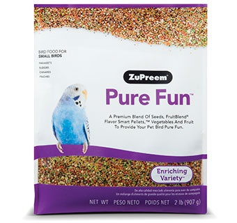 ZUPREEM® PURE FUN® BIRD FOOD FOR SMALL BIRDS 2LB 1/PKG