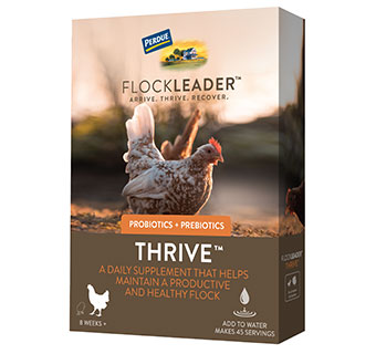 FLOCKLEADER™ THRIVE™ POULTRY SUPPLEMENT 8 OZ 1/PKG