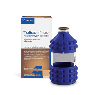 TULISSIN® 100 TULATHROMYCIN INJECTION 100 MG INJECTABLE SOLUTION 500 ML 1/PKG