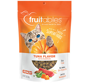 FRUITABLES® TUNA & PUMPKIN CAT TREAT 2.5 OZ 1/PKG