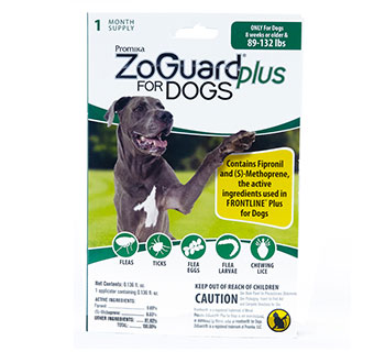 PROMIKA ZOGUARD® PLUS FOR DOGS (89-132 LBS) 1/PKG