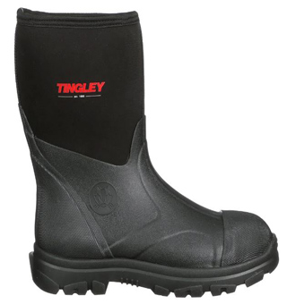 BADGER™ BOOTS MID-CALF SIZE 5 (12 IN HEIGHT) BLACK 1 PAIR/PKG
