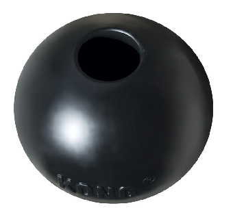 KONG® EXTREME BALL BLACK MEDIUM/LARGE 1/PKG