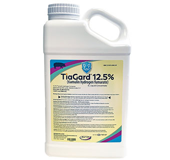 TIAGARD™ 12.5% (TIAMULIN HYDROGEN FUMARATE) LIQUID CONCENTRATE 5 LITER 1/PKG