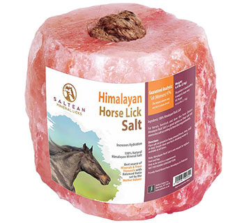 HORSE LICKS HIMALAYAN ROCK SALT W/ROPE 4.4 LB 1/PKG