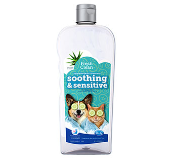 FRESH ‘N CLEAN® SOOTHING & SENSITIVE PET SHAMPOO 18 OZ 1/PKG