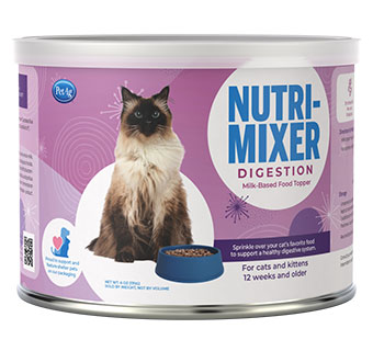NUTRI-MIXER DIGESTIVE MILK-BASED FOOD TOPPER FOR CATS AND KITTENS 6 OZ 1/PKG