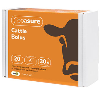 COPASURE CATTLE BOLUS 30 GM 20/PKG