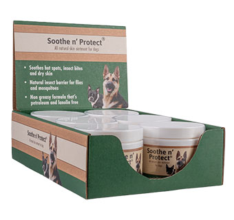 SOOTHE N' PROTECT® DOG SKIN OINTMENT 3 OZ DISPLAY 6/PKG