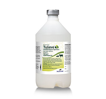 TULIEVE® (TULATHROMYCIN INJECTION) INJECTABLE SOLUTION 100MG/ML 1000ML 1/PKG