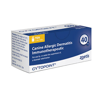 CYTOPOINT® DERM K9 40MG 30.1-40 LB 10X1ML (RX) (SOLD IN HAWAII ONLY)