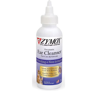 ZYMOX® CAT & KITTEN EAR CLEANSER 4 OZ BOTTLE 1/PKG