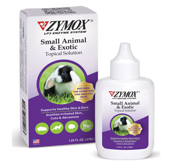 ZYMOX® SMALL ANIMAL & EXOTIC TOPICAL SOLUTION W/O HYDROCORTISONE 1.25 OZ 1/PKG